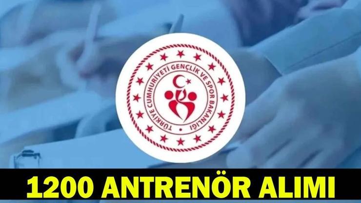 GENÇLİK VE SPOR BAKANLIĞI ANTRENÖR ALIMI KADRO DAĞILIMI | GSB antrenör alımı 2026 başvurusu ne zaman, şartları neler?