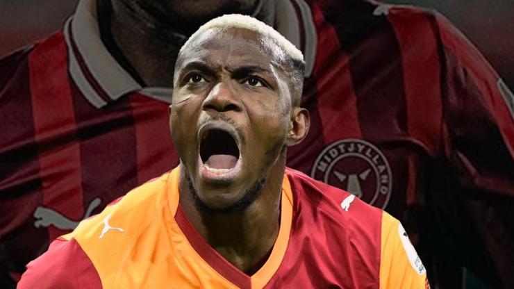 Galatasaray’dan 10+4’e uygun bomba forvet Osimhen’e alternatif Danimarka’dan