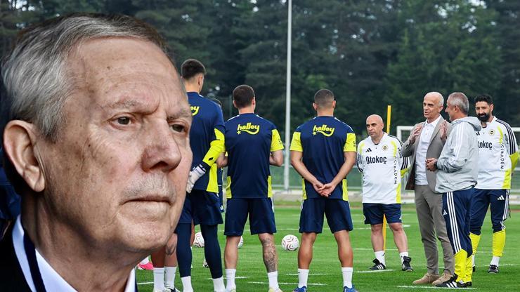 Fenerbahçe Başkanı Aziz Yıldırım, Topuk Yaylası'ndaki kampa geldi