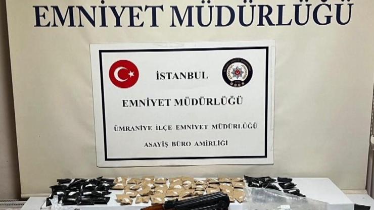 Ümraniye'de uyuşturucu operasyonu: 2 tutuklama