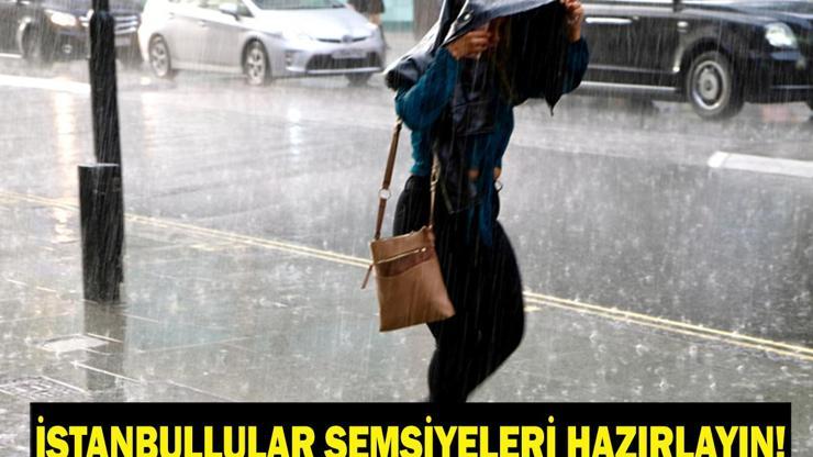 İSTANBUL YAĞMUR TARİHİ: İstanbula Ne Zaman Yağmur Yağacak, Yağmur Mu Geliyor Meteoroloji ve AKOM Uyardı