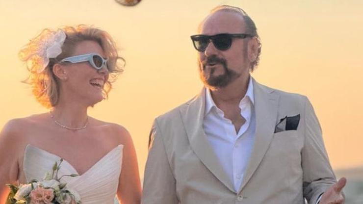 7'NCİ KEZ 'EVET' DEDİ! Hakan Aysev Sevgilisi Çağrı Özsaatçılar İle Nikah Masasına Oturdu
