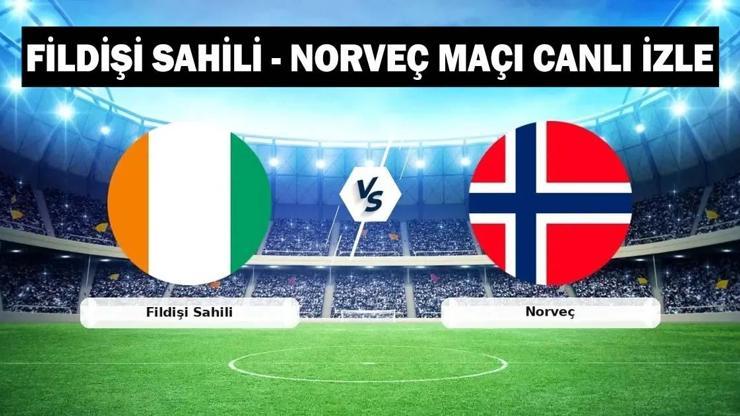 FİLDİŞİ SAHİLİ – NORVEÇ DÜNYA KUPASI MAÇI CANLI İZLE | Fildişi Sahili - Norveç maçı ne zaman, saat kaçta, hangi kanalda?
