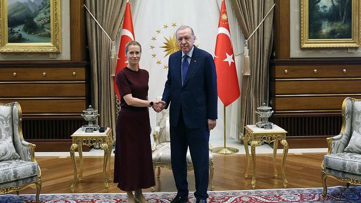 Cumhurbaşkanı Erdoğan, AB heyetini kabul etti