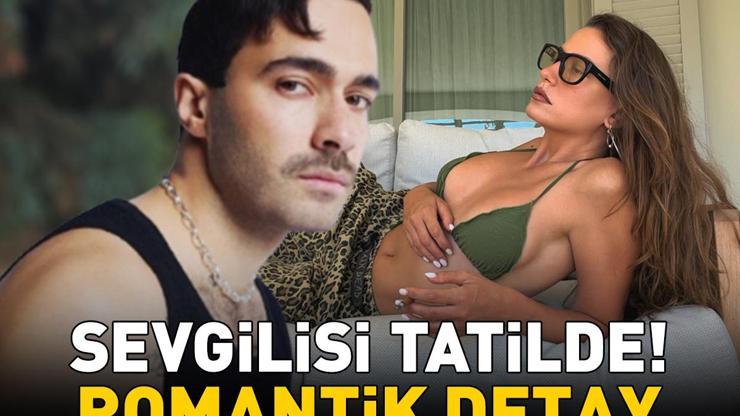 Serenay Sarıkayadan bikinili tatil pozu: Atın beni denizlere Mert Demir kayıtsız kalamadı