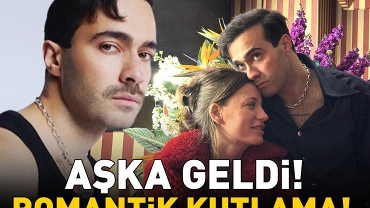 Serenay Sarıkaya 34 yaşında Mert Demir aşka geldi Sevgilisinin doğum gününü bakın nasıl kutladı...