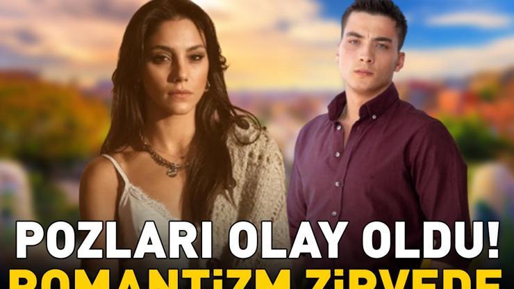 Romantizm zirvede Uzak Şehirin yıldızları Atakan Özkaya ile Dilin Döğerden Barcelonada aşk dolu pozlar