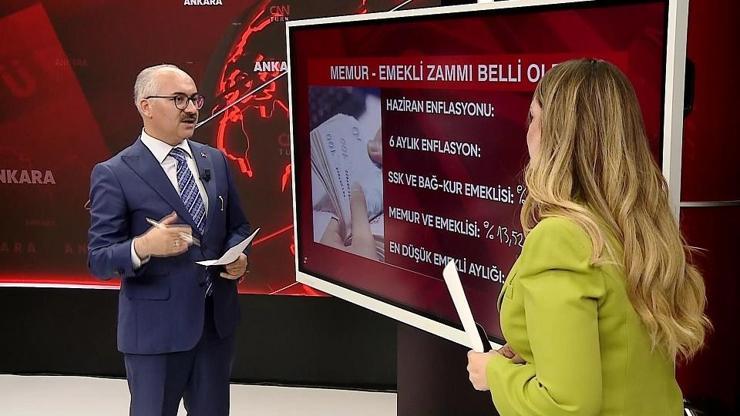 CANLI YAYINDA EMEKLİ-MEMUR MAAŞI HESABI İşte meslek meslek zamlı yeni aylıklar