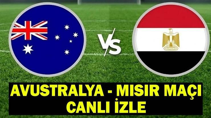 Avustralya - Mısır maçı ne zaman, saat kaçta, hangi kanalda?