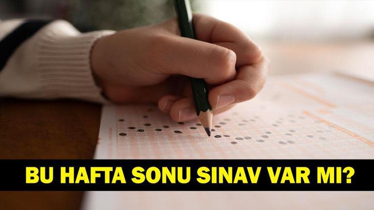 BUGÜN SINAV VAR MI 5 TEMMUZ 2026: Bu Hafta Sonu Hangi Sınavlar Yapılacak? 5 Temmuz Pazar Ne Sınavı Var?