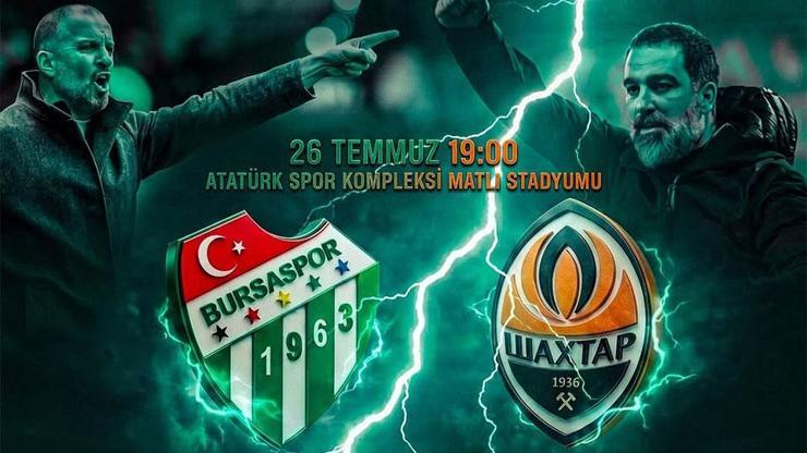 Bursaspor, Arda Turan'ın Shakhtar'ını ağırlayacak Bursaspor, Arda Turan'ın Shakhtar'ını ağırlayacak