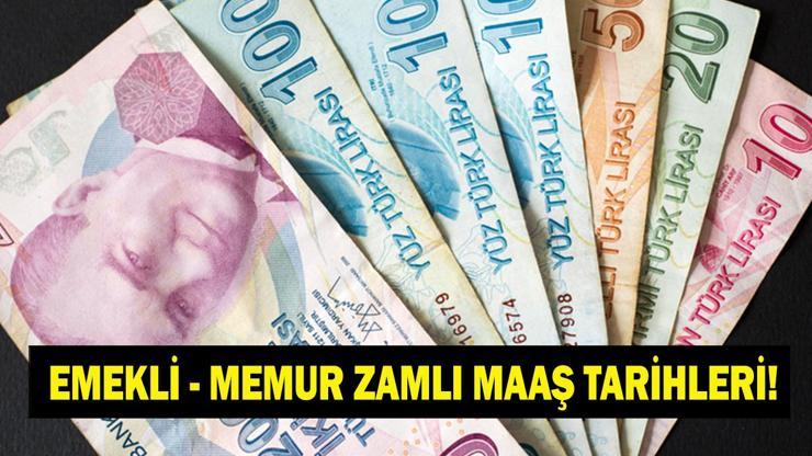 MEMUR VE EMEKLİ ZAMLI MAAŞ ÖDEME TARİHLERİ: Memurların 14 Günlük Zam Farkları Ne Zaman Yatacak Zamlı Emekli Maaşı Ne Zaman Yatacak Memur ve 4A, 4B ve 4C Zamlı Maaş Ödeme Tarihleri...