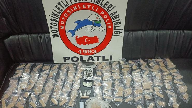Polatlı'da 446 gram eroin ele geçirildi