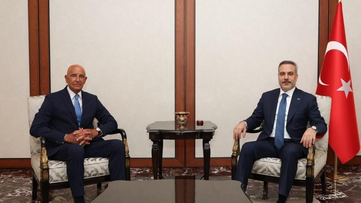 SON DAKİKA! Dışişleri Bakanı Fidan, ABD Ankara Büyükelçisi Barrack'ı kabul etti
