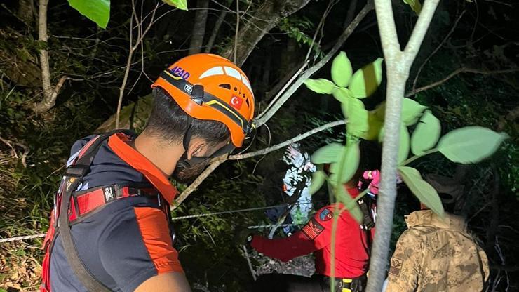 Kayıp olarak aranan kişi, dere yatağında yaralı bulundu