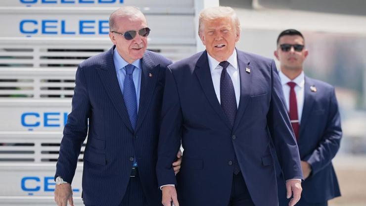 Cumhurbaşkanı Erdoğan, Trumpı böyle karşıladı