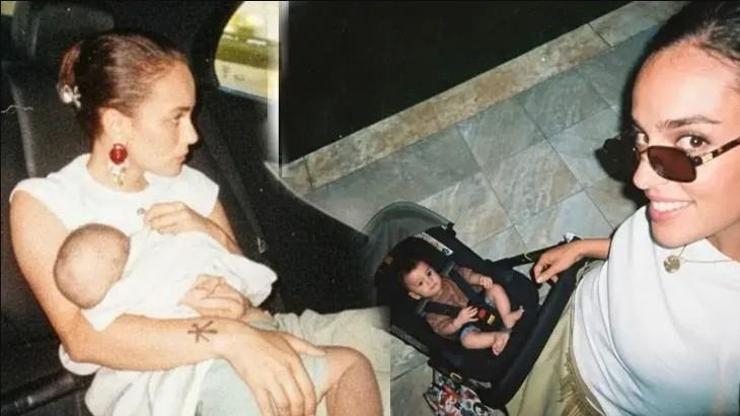 İlk kez anne olmuştu Bestemsu Özdemir oğlu Sarp Marco’nun yeni fotoğrafını paylaştı