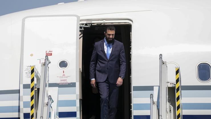 Suriye Cumhurbaşkanı Ahmed Şara Ankara'ya geldi Suriye Cumhurbaşkanı Ahmed Şara Ankara'ya geldi