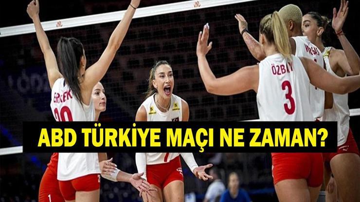 ABD TÜRKİYE VOLEYBOL MAÇI NE ZAMAN VNL A Milli Kadın Voleybol Takımı Türkiye ABD maçı saat kaçta, hangi kanalda İşte Filenin Sultanları maç takvimi ve puan durumu