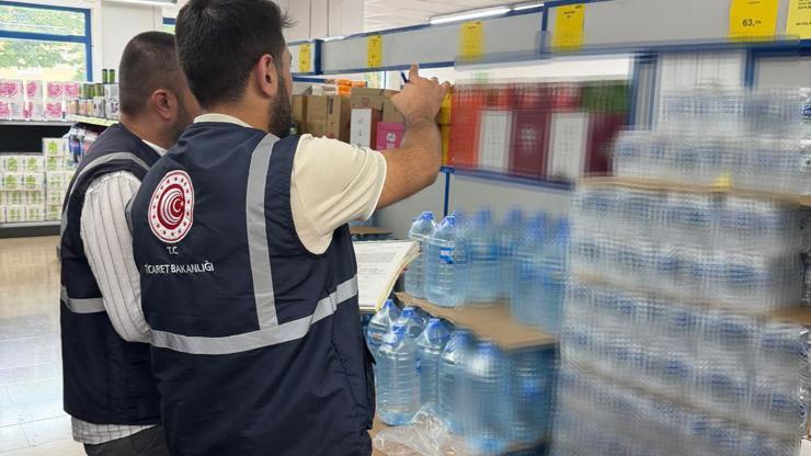 Bursa’da su fiyatlarına denetleme