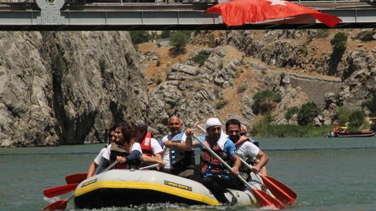 Karanlık Kanyon'da doğa sporları şenliği başladı