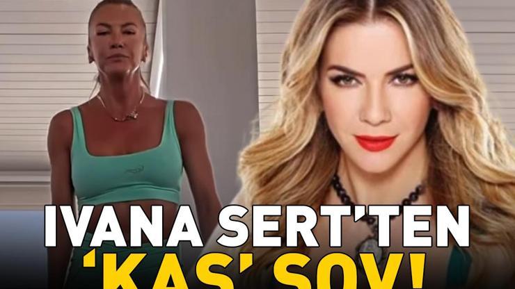 Ivana Sertten ‘kas’ şov FİT GÖRÜNÜMÜ DİKKAT ÇEKTİ