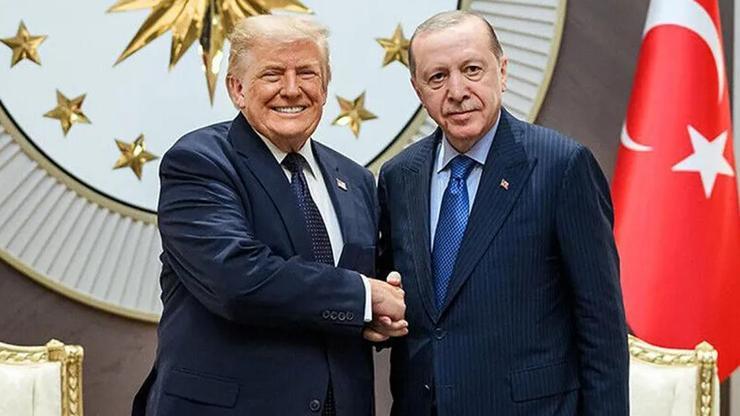 Beyaz Saray, Trump ve Erdoğanın tokalaştığı fotoğrafı paylaştı