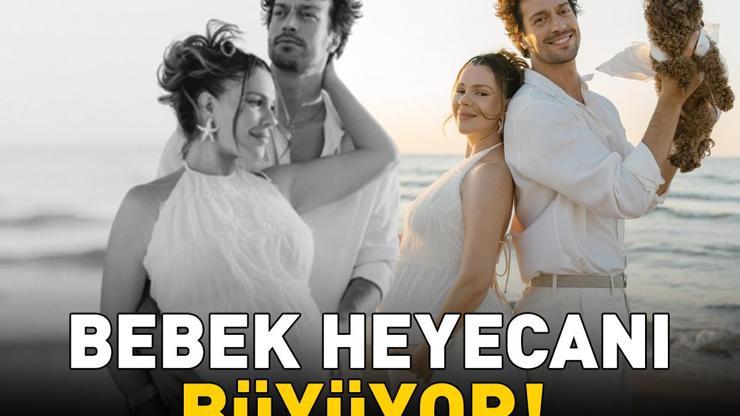 Feyyaz Şerifoğlu ile Merve Dinçkoldan doğum öncesi pozlar: En güzel bekleyişimiz sensin kızım