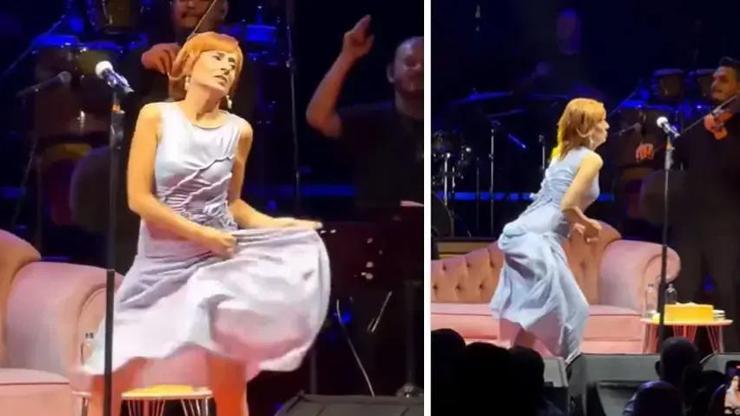 Yıldız Tilbeden Unutulmaz Şov Sahnede Kendinden Geçti Geceye Damga Vuran Dans