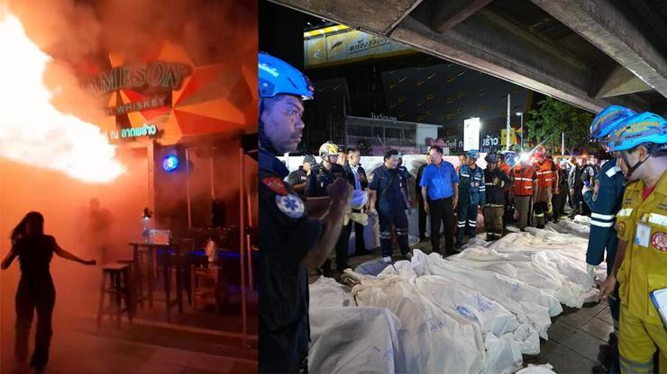 SON DAKİKA: Taylandda gece kulübünde yangın faciası: 27 ölü