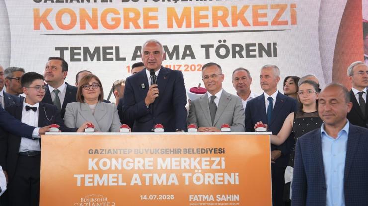 Gaziantep'e yeni kongre, kültür ve fuar merkezi için ilk adım atıldı