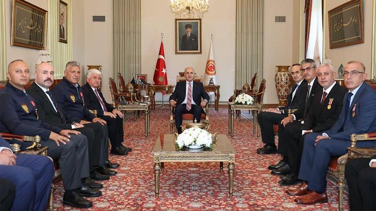 TBMM Başkanı Kurtulmuş'tan 15 Temmuz gazilerine 'teşekkür beratı'