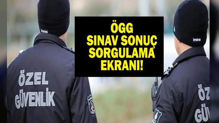 ÖGG SONUÇLARI AÇIKLANDI: ÖGG Sonuçları Nereden Sorgulanır ÖGG Sonuçları Erişime Açıldı Mı EGM Duyurdu