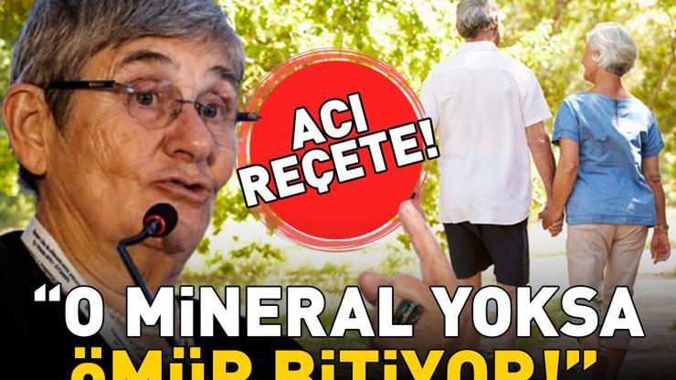 Canan Karataydan uzun yaşamın sırrı O mineral yoksa ömür bitiyor Yorgunluk, üşüme, saç dökülmesi, kilo artışı...