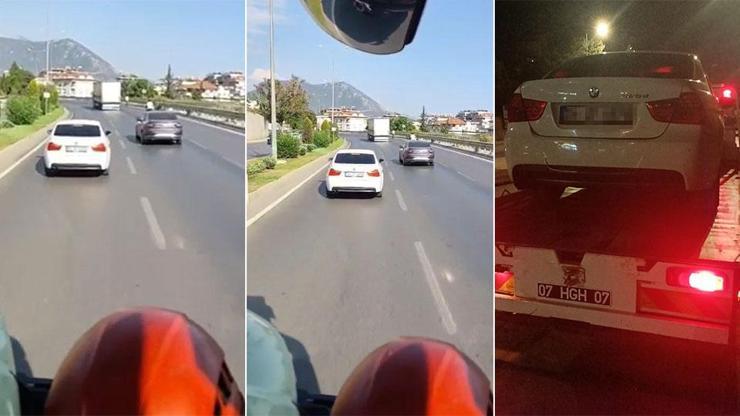 İtfaiyeye yol vermeyen sürücüye ceza yağdı İtfaiyeye yol vermeyen sürücüye ceza yağdı