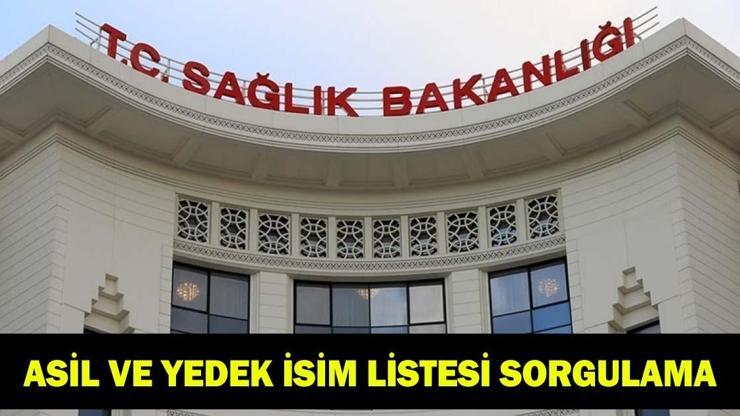 SAĞLIK BAKANLIĞI İLLER ARASI TAYİN SONUÇLARI | 2026 Haziran iller arası kura sonuçları asil ve yedek isim listesi sorgulama