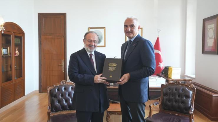 Bakan Ersoy: Medeniyet birikimimizi ilimle buluşturan çalışmaları memnuniyetle takip ediyoruz