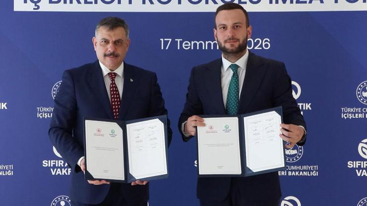 İçişleri Bakanlığı ile Sıfır Atık Vakfı arasında işbirliği