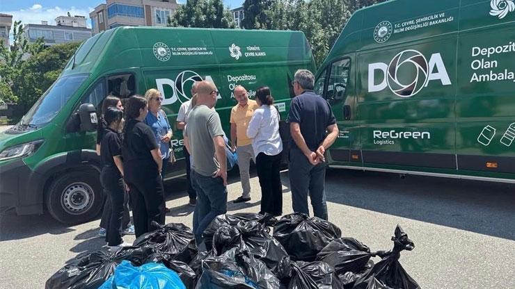 DOA ile 17 günde 33 milyon ambalaj geri dönüşüme kazandırıldı DOA ile 17 günde 33 milyon ambalaj geri dönüşüme kazandırıldı