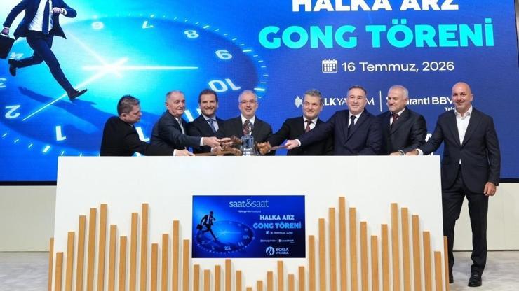 Borsa İstanbul'da gong, Saat&Saat için çaldı Borsa İstanbul'da gong, Saat&Saat için çaldı