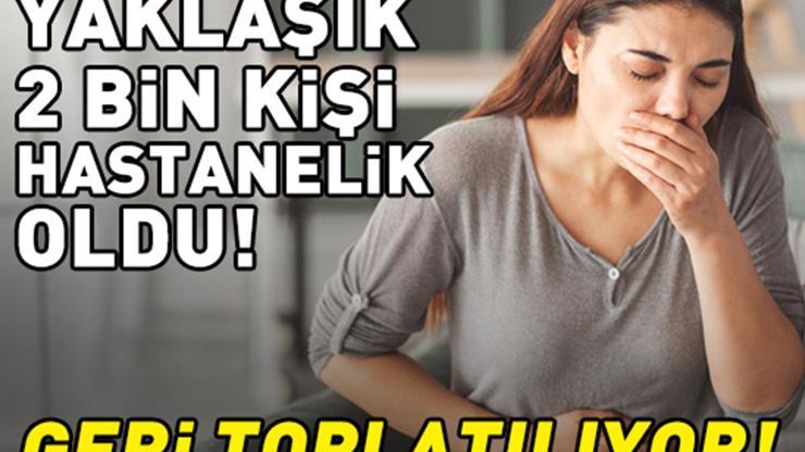 ABDde 2 Bin Kişiyi Hastanelik Eden Gıda Alarmı Yetkililer Geri Toplatıyor