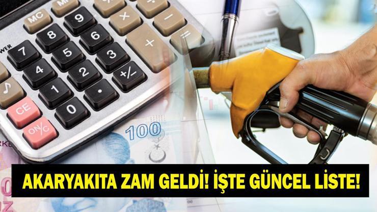 MOTORİNE ZAM 21 TEMMUZ 2026: Benzin, motorin (mazot) ve lpg fiyatları ne oldu Motorine ne kadar zam geldi