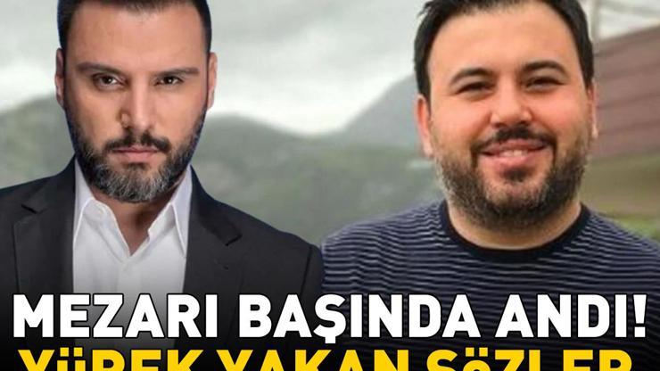 Yürek yakan sözler Alişan, kaybettiği kardeşi Selçuk Tektaşı mezarı başında andı
