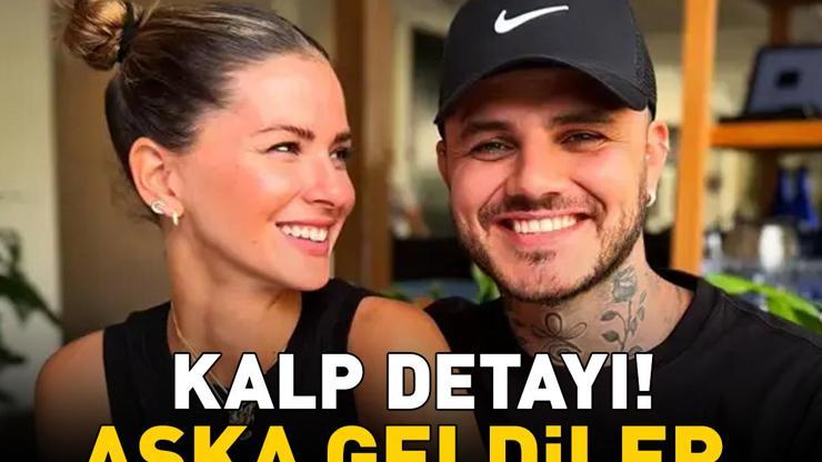 Galatasaraya veda etmişti KALP DETAYI Mauro Icardi ile China Suarez aşka geldi