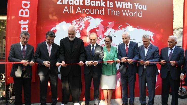 Ziraat Bankası’nın Tiran şubesi törenle açıldı Ziraat Bankası’nın Tiran şubesi törenle açıldı