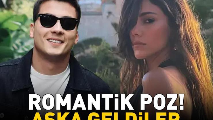 Uzak Şehirin yıldızları Atakan Özkaya ve Dilin Döğer aşka geldi Romantik pozu gören aynı şeyi söyledi: Maşallah