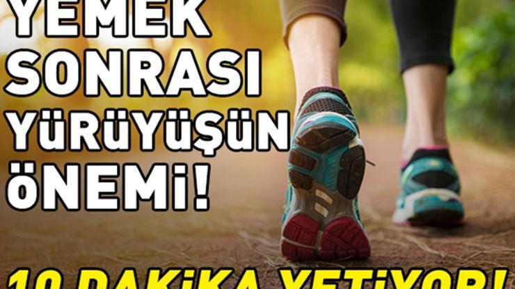Yemekten Sonra 10 Dakikalık Yürüyüşün Etkisi Şaşırtıyor Bakın Vücutta Neler Oluyor...