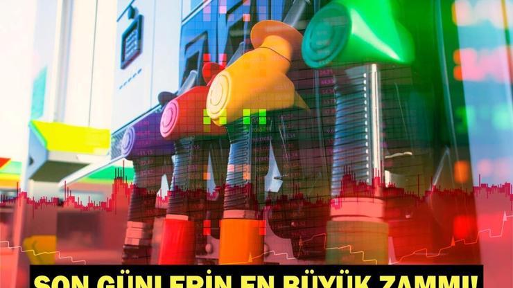 MOTORİN (MAZOT) ZAMMI 25 TEMMUZ Mazot, benzin İstanbul, İzmir, Ankara’da kaç TL Akaryakıta son günlerin en büyük zammı geldi