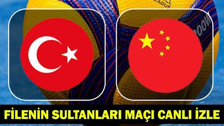 FİLENİN SULTANLARI MAÇI CANLI İZLE | Türkiye Çin Voleybol Maçı TRT 1 Şifresiz Canlı Yayın İzleme Ekranı: Milletler Ligi Yarı Final Maçı