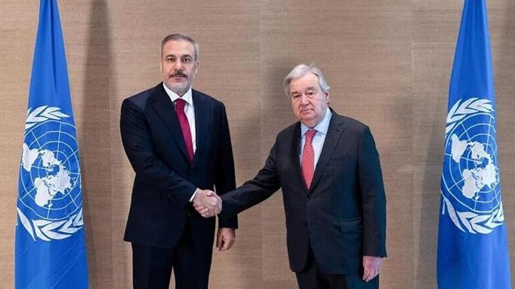 Dışişleri Bakanı Hakan Fidan, BM Genel Sekreteri Guterres ile görüştü Dışişleri Bakanı Hakan Fidan, BM Genel Sekreteri Guterres ile görüştü